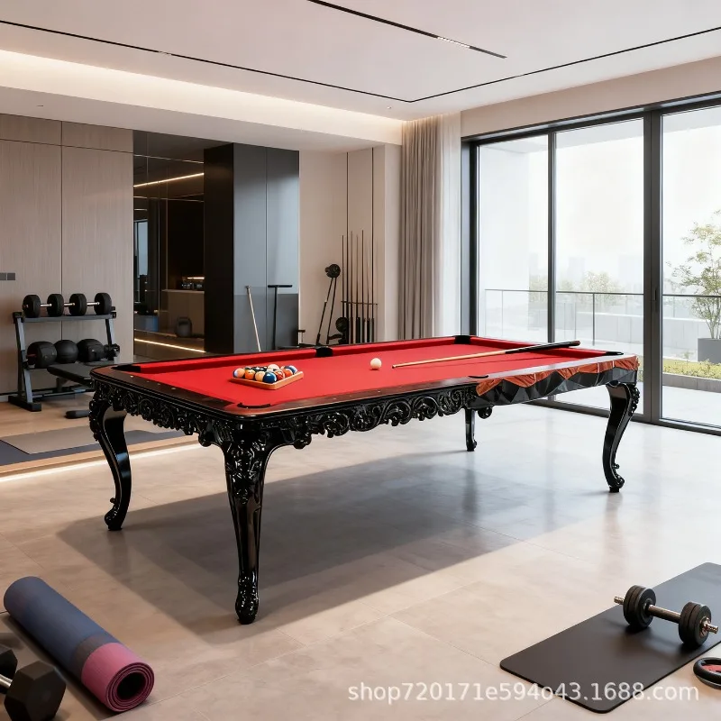 Bocadolobo Solid Wood Billiards Table Home Villa Modern Club High-end Designer Light Luxury Standard Entertainment Table