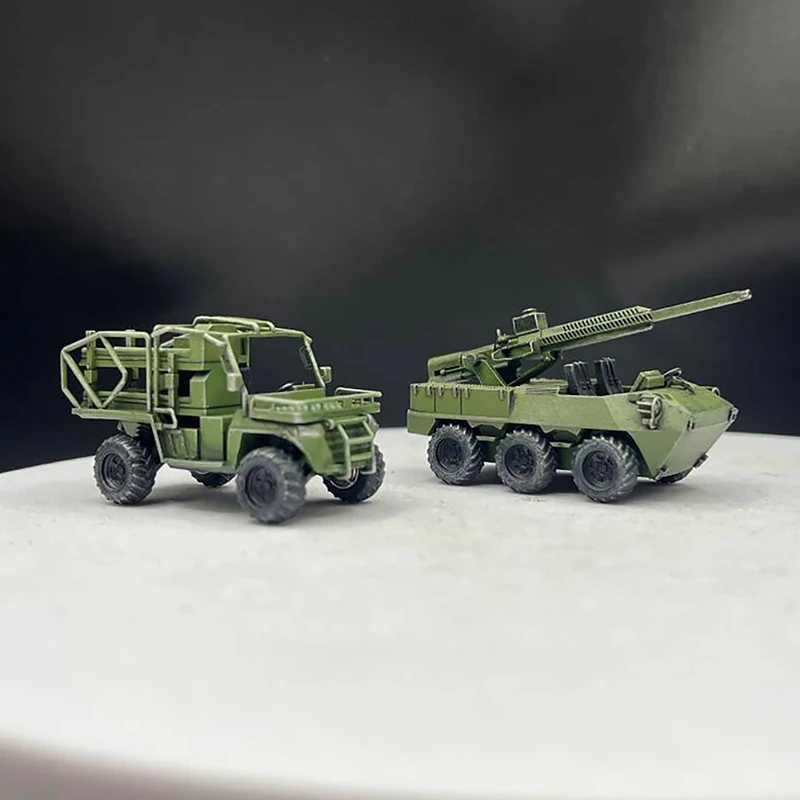 

AM 1/72 Scale China Bobcat All-terrain Vehicle CS-SM8 81mm Simulation Resin Model Static Display Collectible Souvenir Decoration