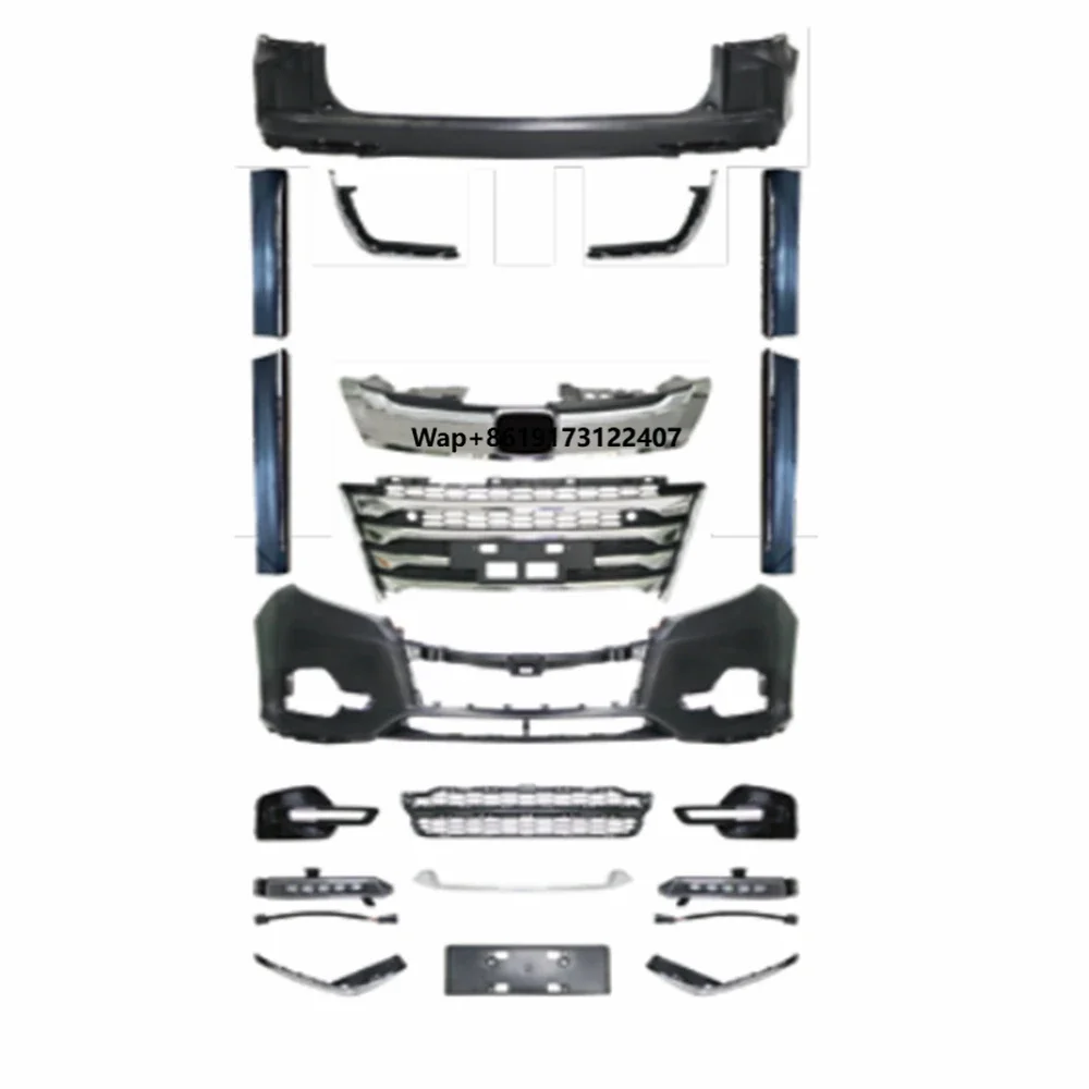 

Car Auto Bodykit Facelift Accessories Grille Front Rear Bumper Assy Side Skirt for RC3(14-18) Upgrade to (2020)