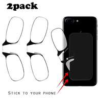 2pcs Nose Clip-on Reading Glasses Folding Legless Ultralight Glasses Men Women Mini Portable Presbyopic Glasses +1.0 To +4.0