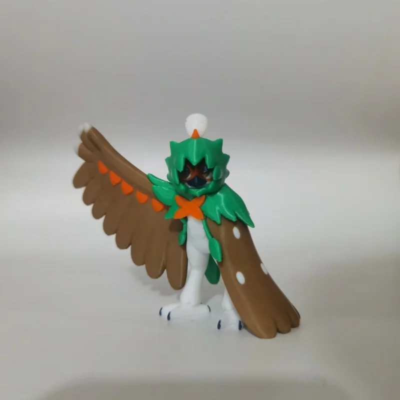 Anime Rowlet  Dartrix Decidu Action Figure Proportion World 1:20 Diy 3D Printing Cartoon Character Model Desktop Statue Gift Toy - view 3