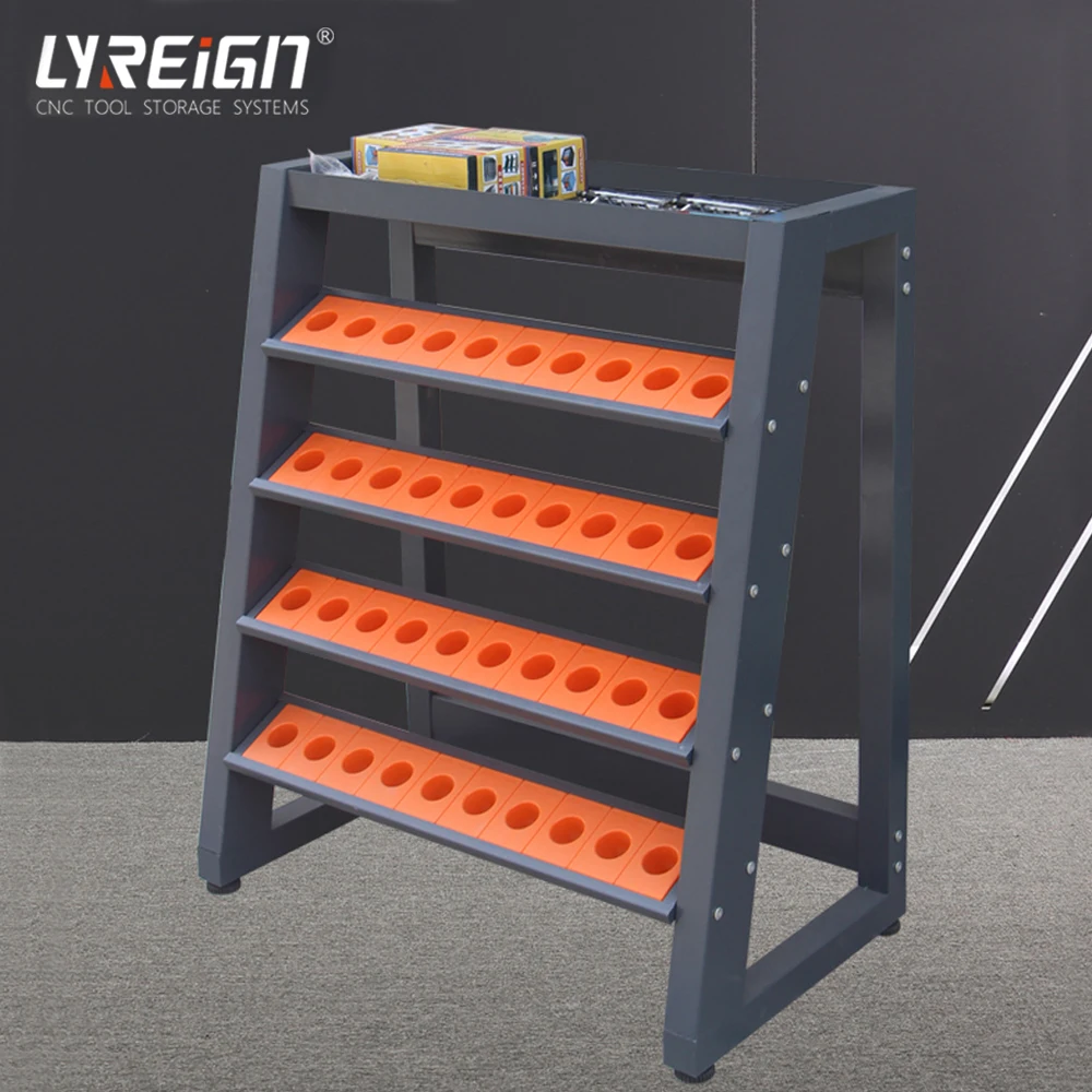 LYREIGN CNC Tools Holder cart bt40 Tool Holder Full Model CNC Tool Holder Large Capacity Storage