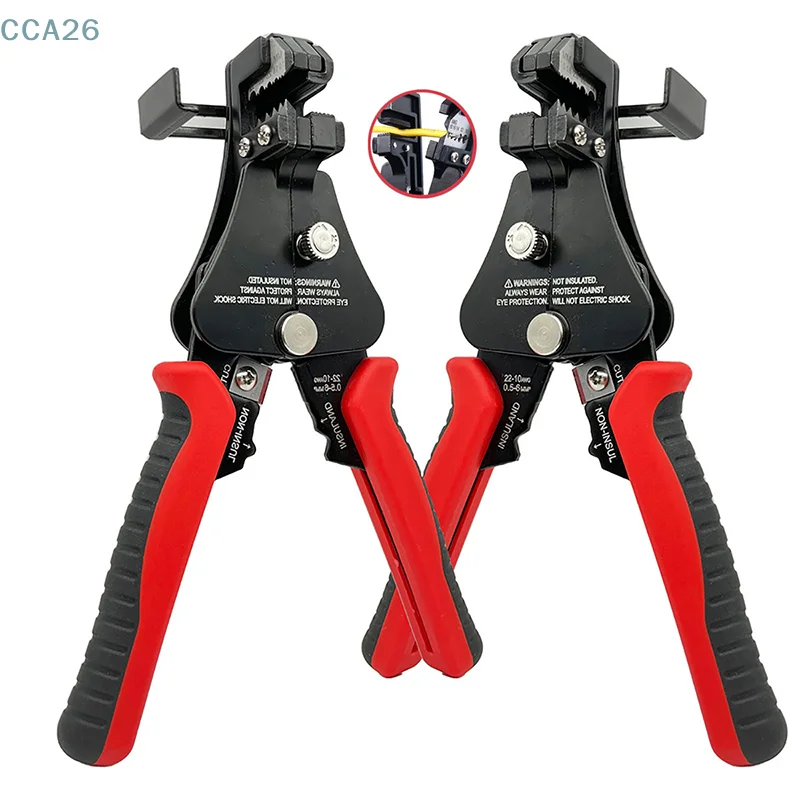 

Multi-Function Wire Stripper Automatic Cable Cutter & Crimping Tool For Fiber Optic Coaxial & Electrical Wires