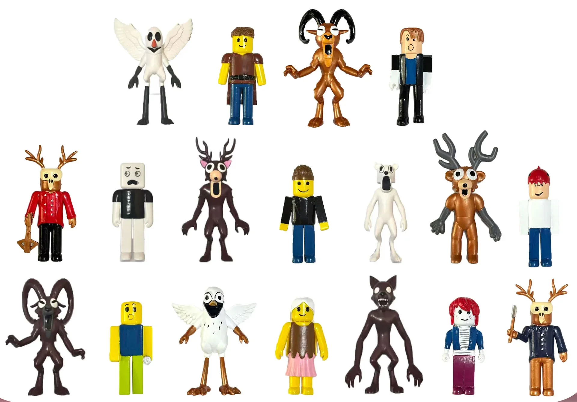 New 99 Nights In The Forest Figures Toy 99 Nights Figures Figurine Owl Deer 99 Nights In The Forest Figurine ChristmasToy Gift