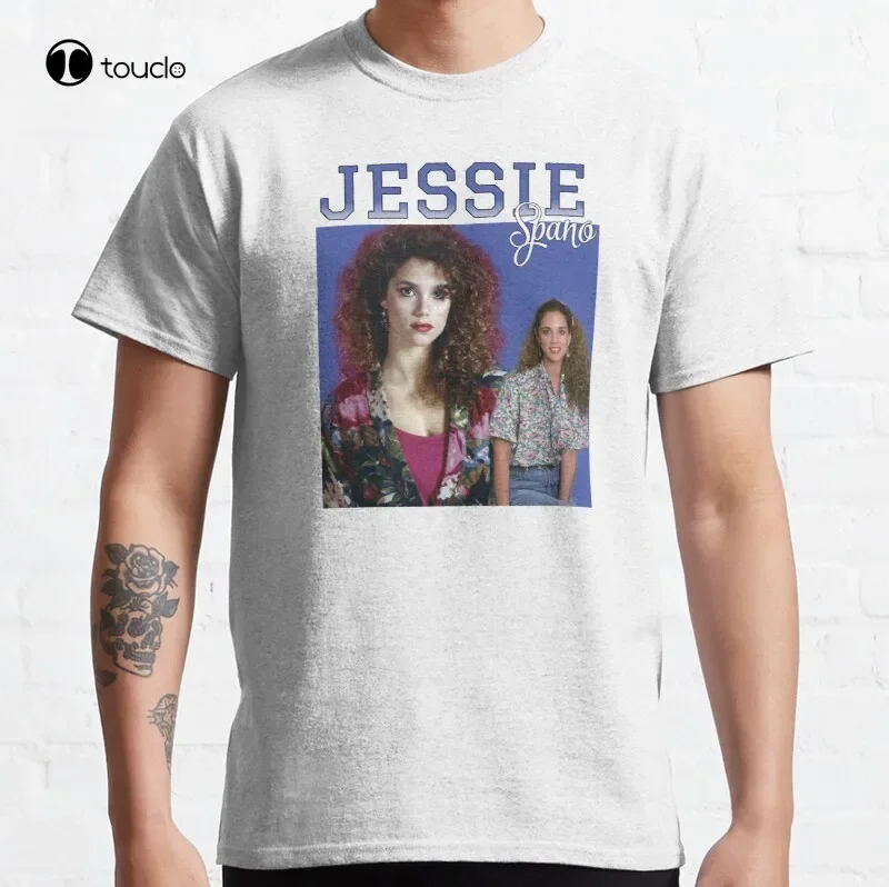 Jessie Spano Classic T-Shirt Cotton Tee Shirt Unisex Custom Aldult Teen Unisex Digital Printing Tee Shirts Fashion Tshirt Summer