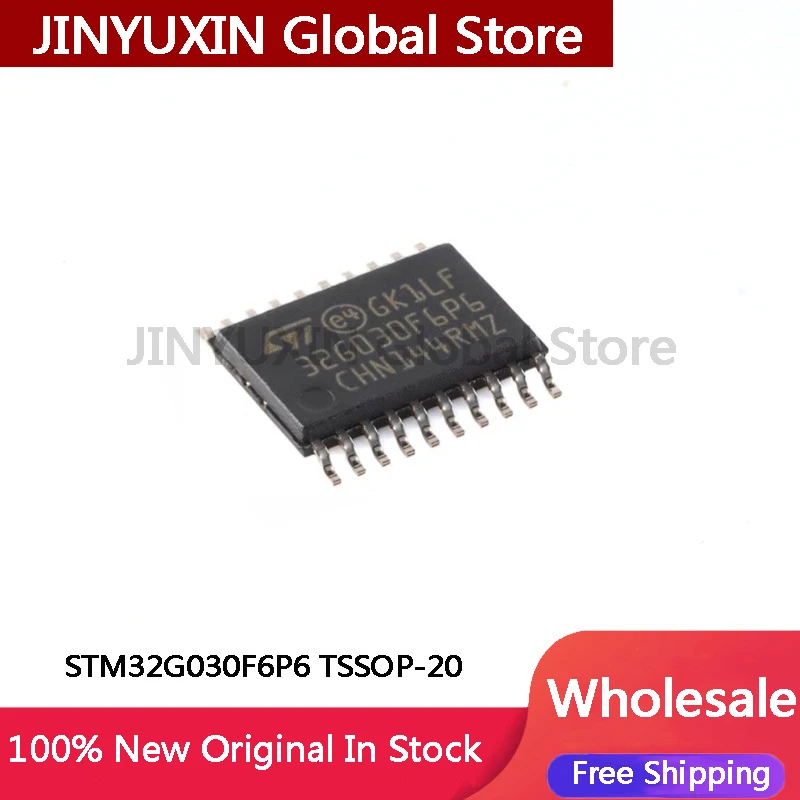 5-50Pcs STM32G030F6P6 STM32G STM32G030 F6P6 TSSOP-20 IC