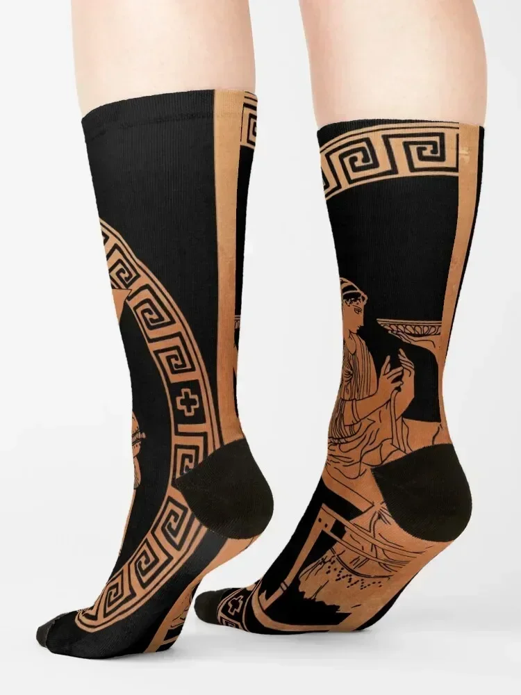 Hades and Persephone Socks Stockings funny gift cycling hip hop Luxury Woman Socks Men's