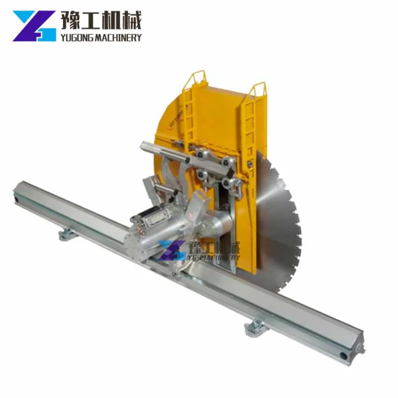 High Quality Electric Wall Saw Concrete Wall Saw Cutting Machine Price Air Switch Protection Aluminum Profile Rail Wall Saw