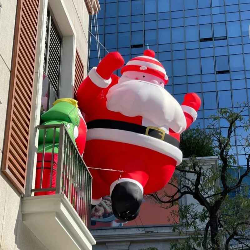 Inflatable Santa Air Model Glowing Christmas Tree
