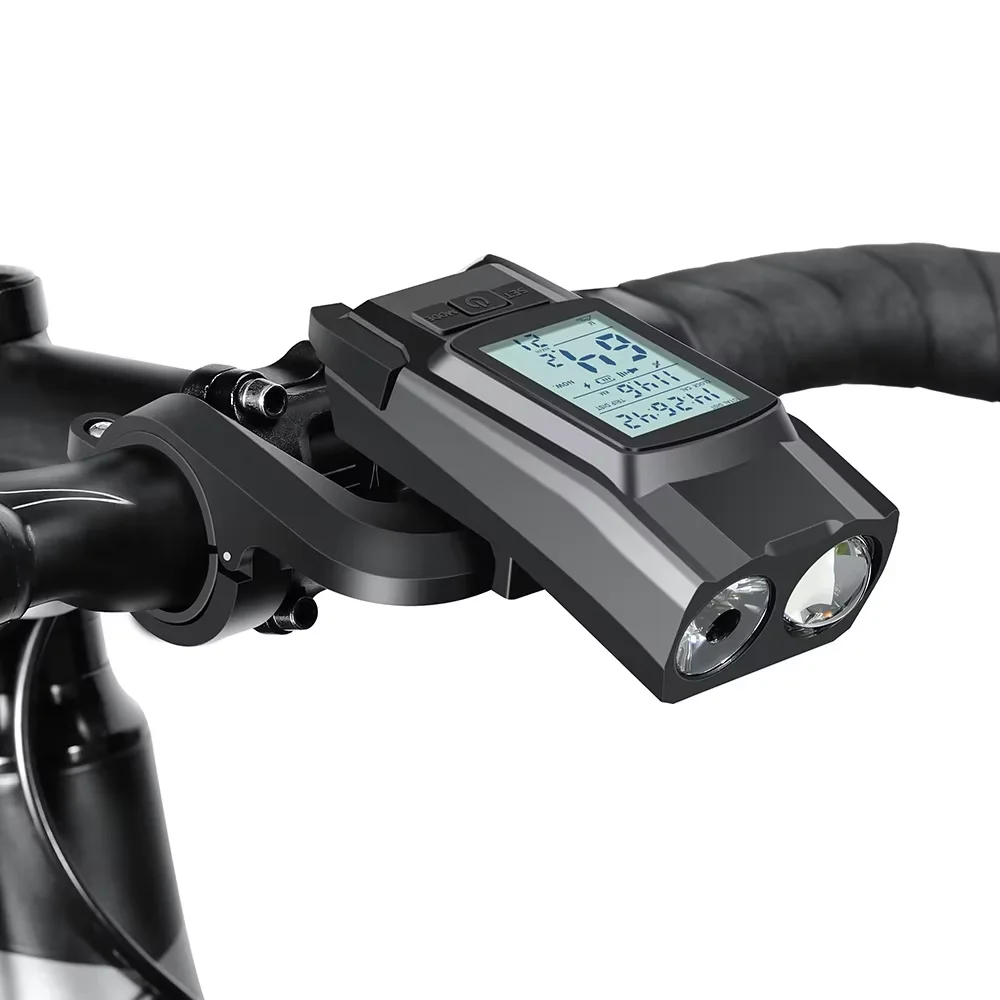 AliExpress NEWBOLER Upgrade GPS Wireless Code Table Speaker Light Three in One Five-star Positioning Long Endurance High Brightness Bicycle Light