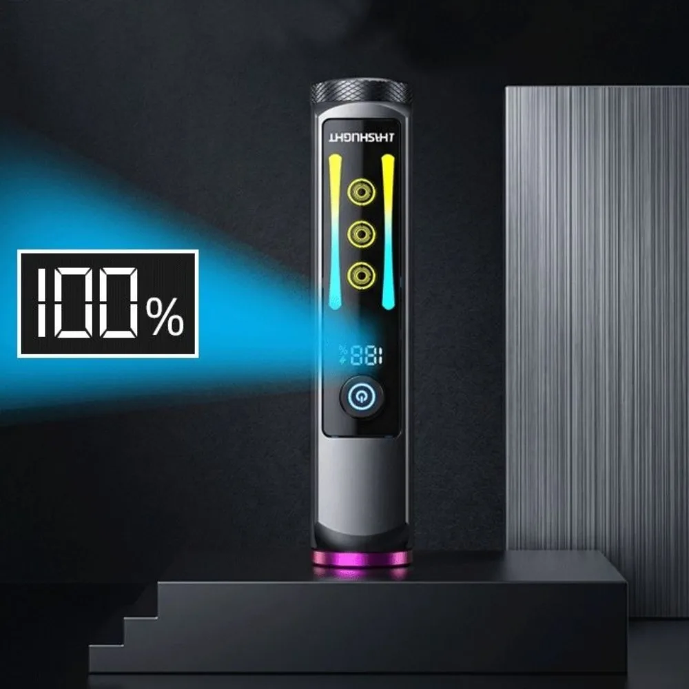 Portable 365nm UV LED Flashlight USB Charging Blacklight for Check Invisible Ink Marker Cat Dog Urine Scorpion Money Torch
