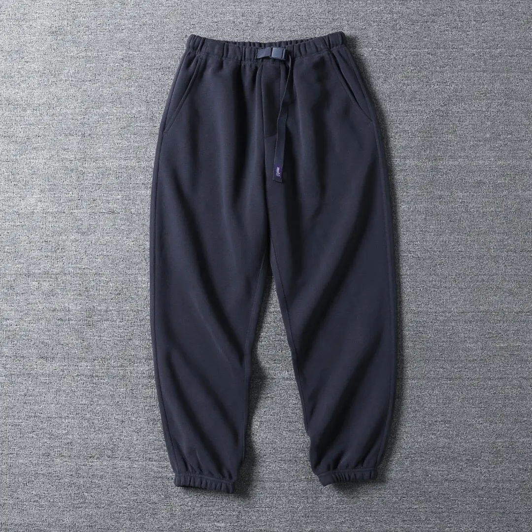 Loose Fit Sweatpants with Drawstring for Men And Women Casual Sporty Trousers Purple Label 26AW Japanese Style 5208 Pattern