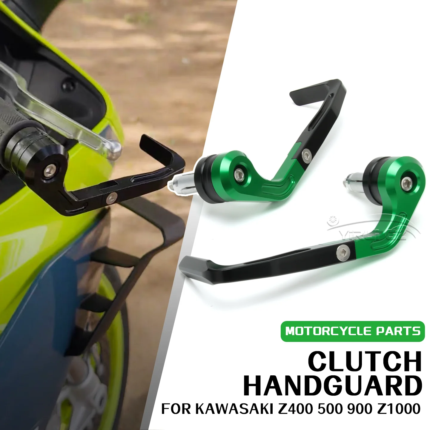 

Защита тормозного рычага мотоцикла с ЧПУ, алюминиевая универсальная 7/8 "новая защита руля, универсальная для Kawasaki Z400 Z500 Z900 Z1000