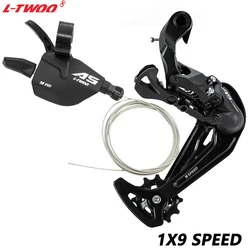 LTWOO A5 A7  1X9 1X10 Speed Shifter Groupset Mountain Bike 9V 10V Shifter Lever Rear Derailleur Switches Max Support 50T Cassett