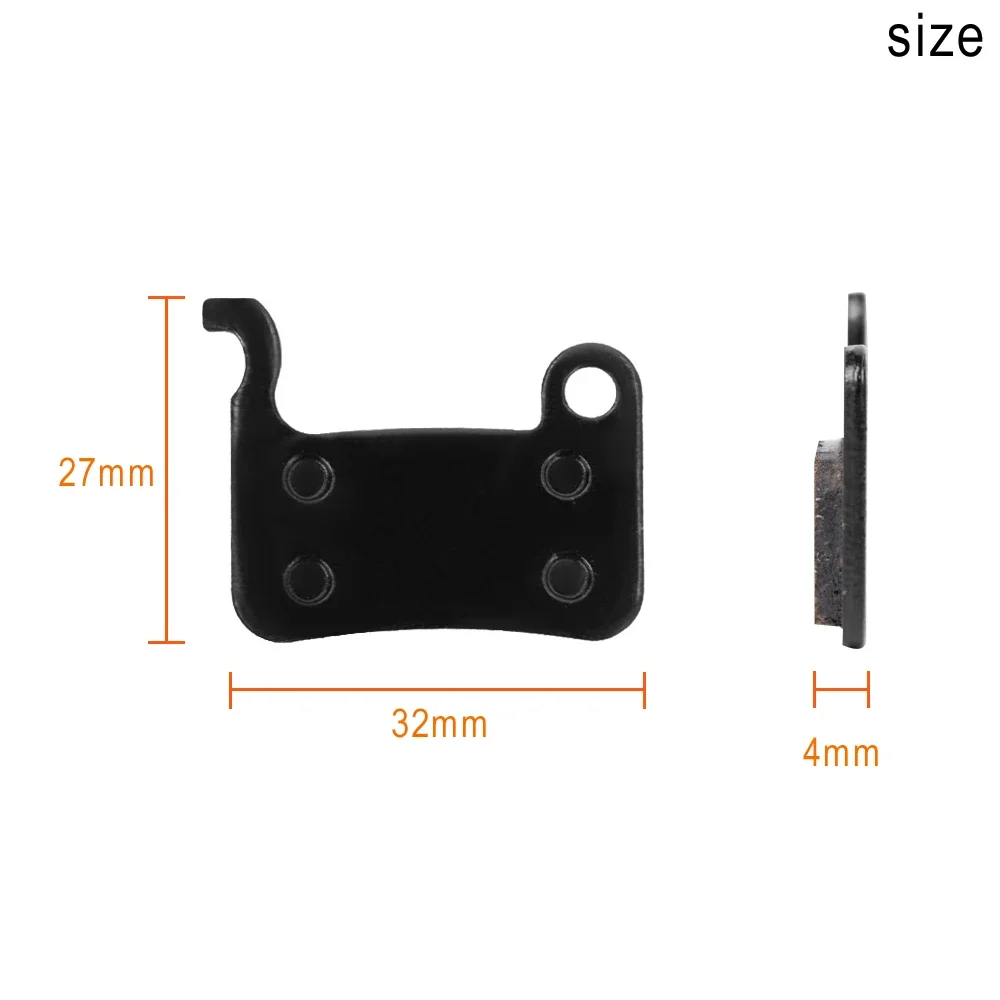 Brake Pads + Stainless Steel Shrapnel for M365/Pro Scooter XTECH Hydraulic Brake MTB Bicycle Disc Ceramics HB100 Semi-Metallic