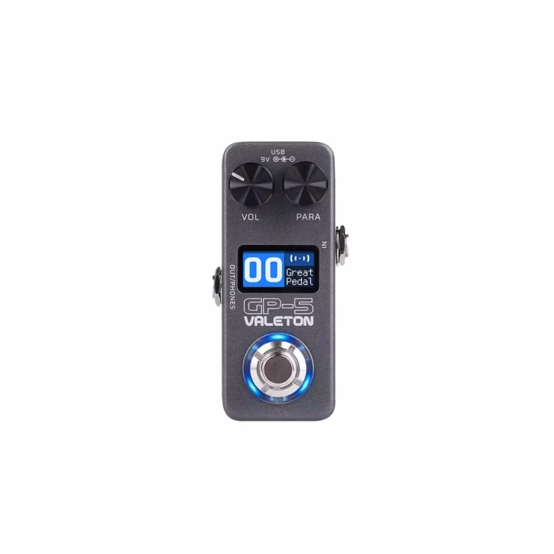Valeton GP-5 New Single Form Digital Integrated Effect Device/NAM&IR Loader with 100 preset positions