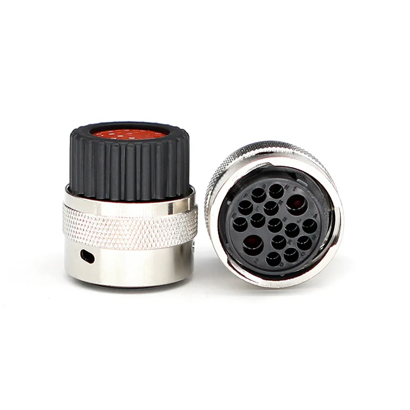 192900-0581 15-Hole Aviation Round Waterproof Female Plug ITT Connector 192900-0582 15Pin male 192900-0343 15P  15hole 929968-1