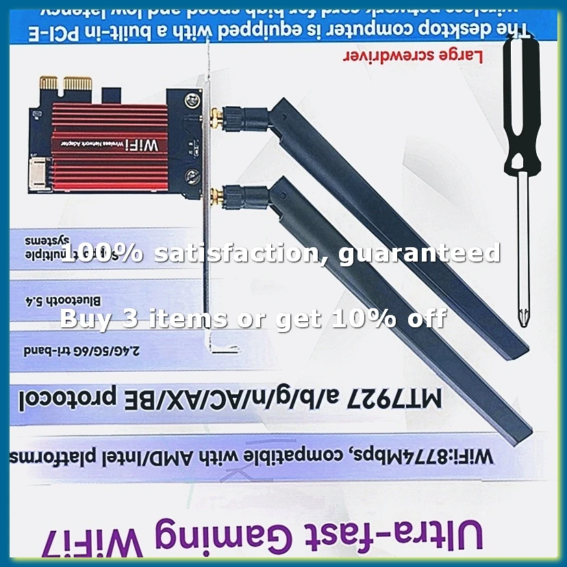 mt7927-wifi7-card-10db-antenna-tri-band-24g-5g-6g-8774m-wireless-pci-e-adapter-bluetooth-54-desktop-network-wifi-card