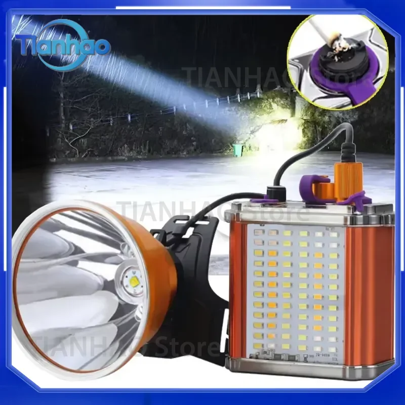 Ultra Bright Stepless Dimming Headlights for Hurricanes Emergencies Storms and Power Outages