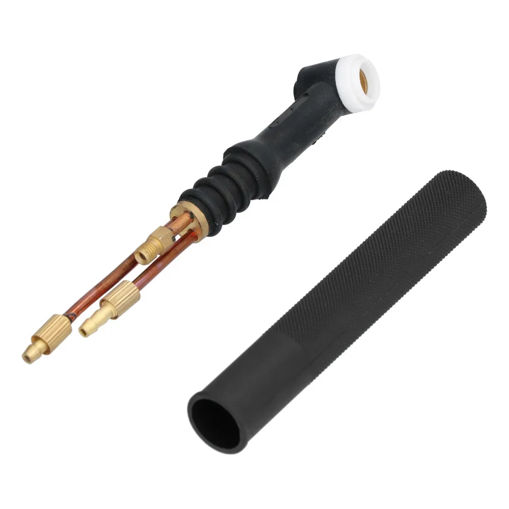 Reliable Flexible Head Welding Torch Head 200 Amps Water Cooled TIG Welding Torch Black Welding Equipment Industrial Use