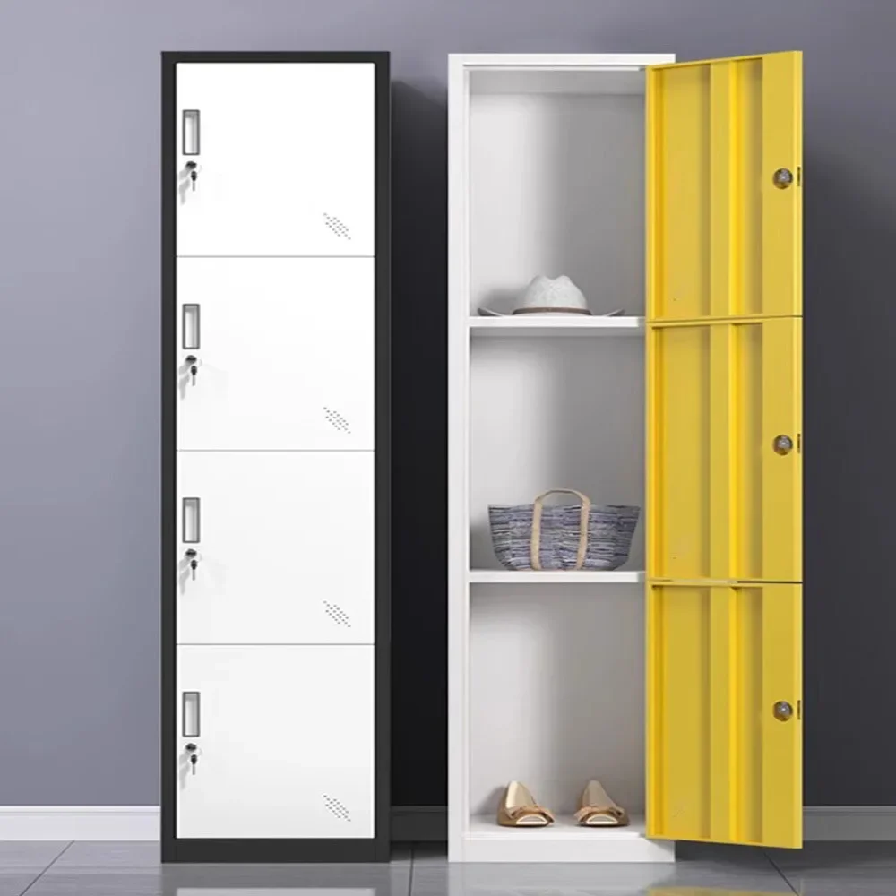 

Single door locker, iron cabinet, staff dormitory, locked locker, household cabinet, color shoe cabinet, multifunctional storage