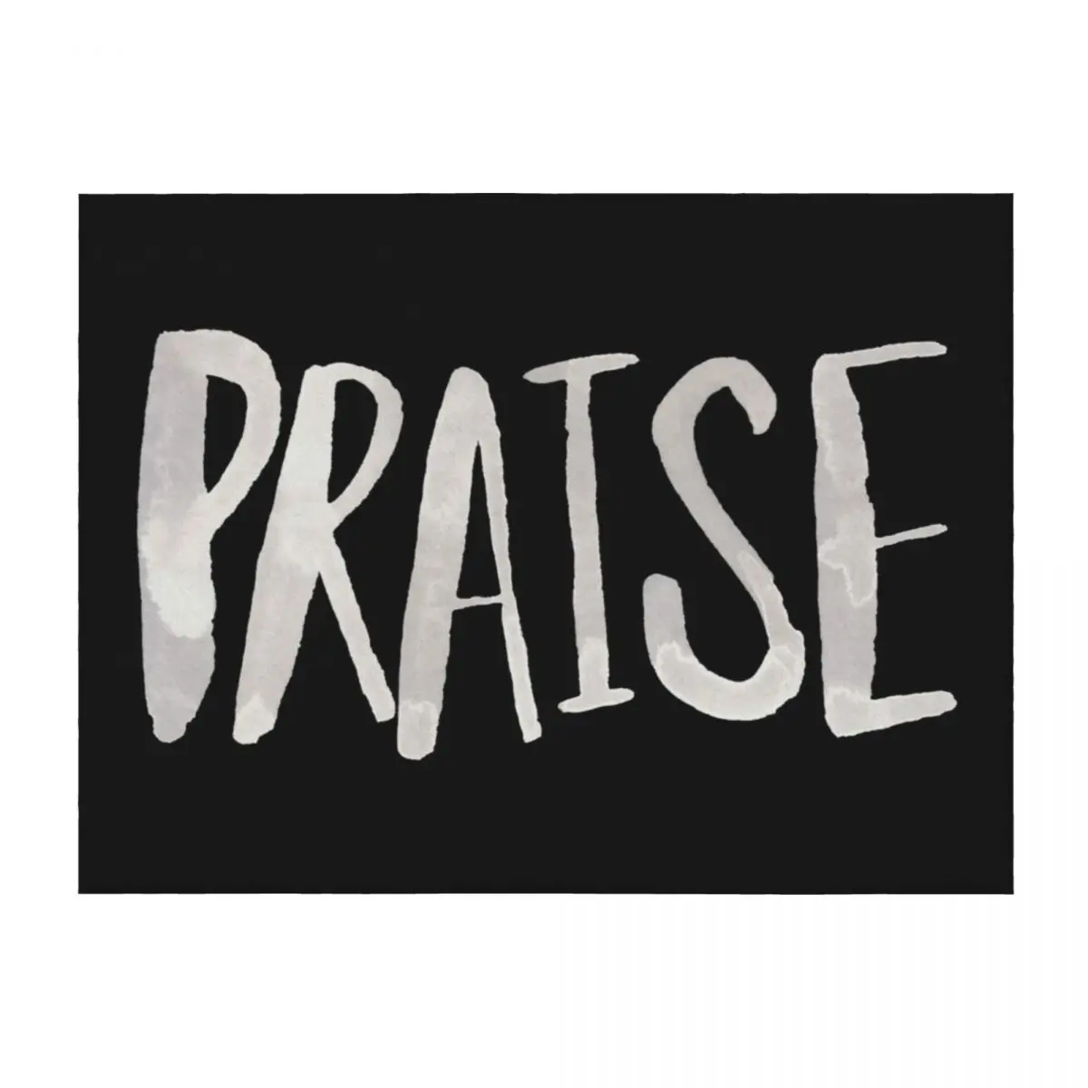

Praise II Throw Blanket Heavy bed plaid Plush Flannel Blankets