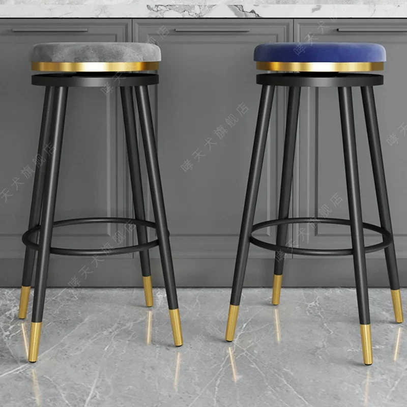 Magazine Nordic Bar Stools Design Center Indoor Height Bar Stools Industrial Sustainable Taburetes De Bar Coffee Shop Furniture