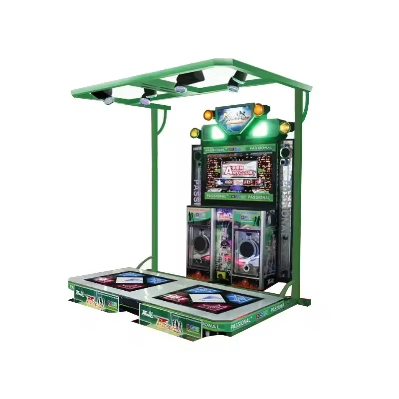 Nuovi prodotti Gioco arcade Revoluzione di danza interattiva Macchina arcade Macchina da gioco di ballo di divertimento Macchina da ballo musicale in vendita