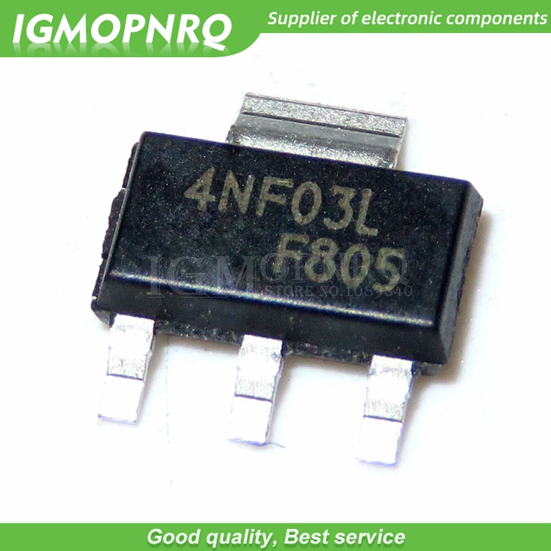 

100pcs STN4NF03L SOT223 N4NF03L SOT-223 STN4NF03 SOT 4NF03L MOS SMD new original