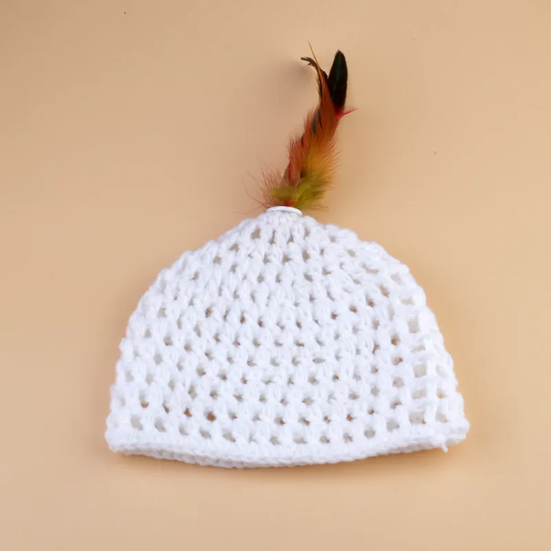 Cute Cartoon Chicken Handmade Knitted Hat Newborn Photography Clothing Prop Accessories Hundred Days Baby Souvenirs Studio Shoot