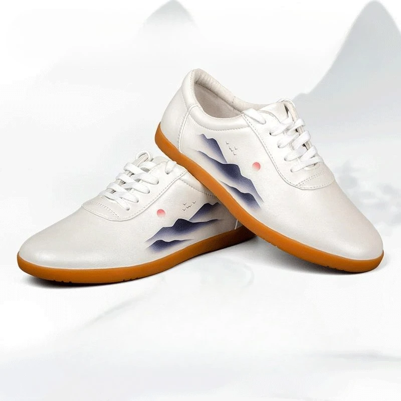 Classic Brand Martial Arts Shoes for Men Women Designer Tai Chi shoes Unisex Luxury Brand Wushu Shoe Couples Soft Sole Gym Shoe #2