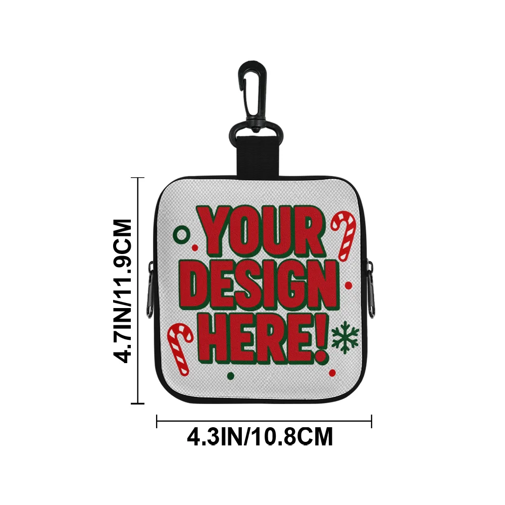 Custom Dog Treat Bag Personalized Photo Name Text Training Pouch with Single Side Clear Panel for Puppy Walking Outdoor Pet Use