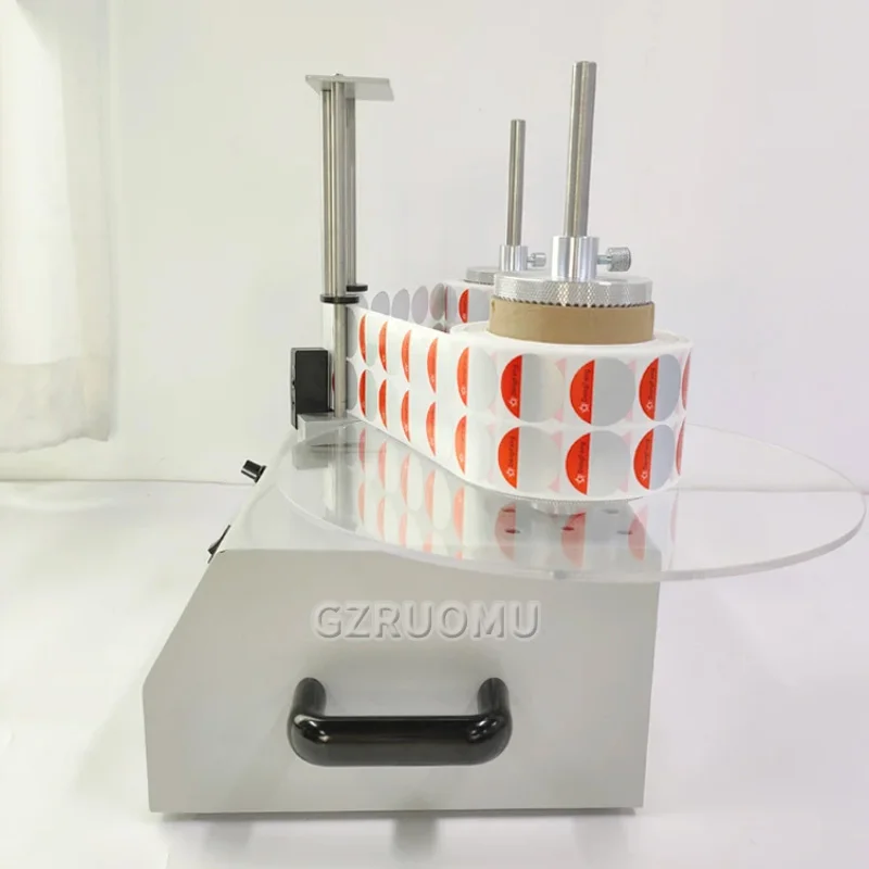 

R150 Adjustable Speed Label Rewinder Two-way Automatic Self-adhesive Barcode Clothing Tag Reeler NEW