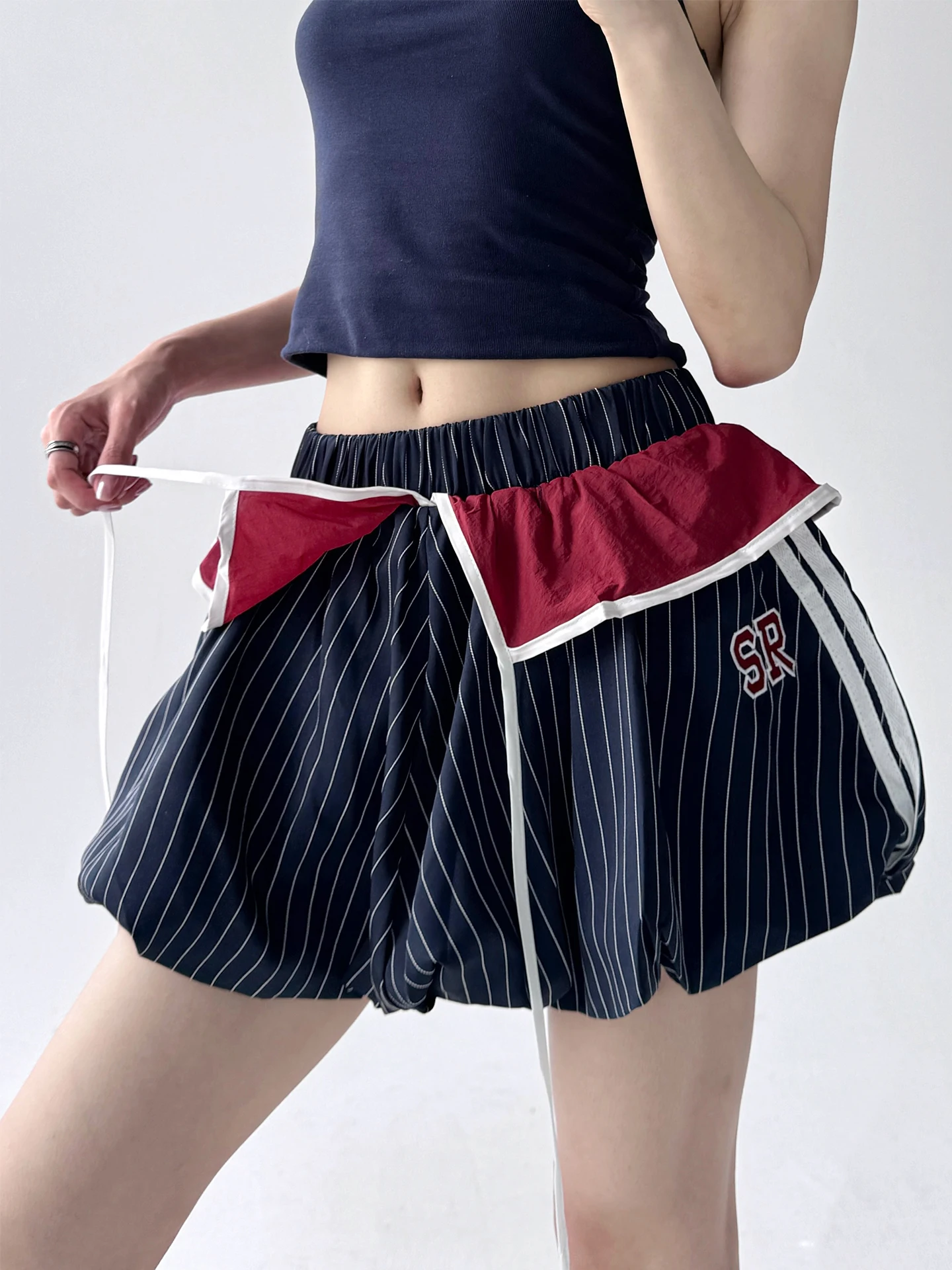 

Trendy Letter Embroidery Wooden f Skirt Women's Summer New Sle Spicy Girl College Sle Flower Bud Skirt