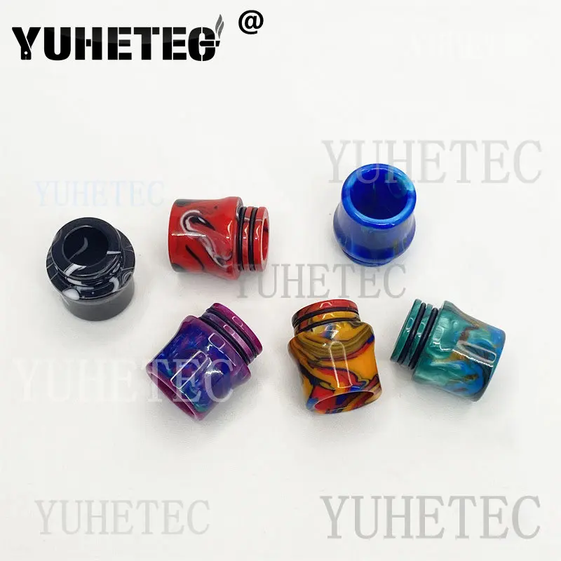 Colorful Drip Tip 810 Resin Mouthpiece for TFV8 Big Baby/TFV12 Top Lid Connector Tips Cover  Accessory