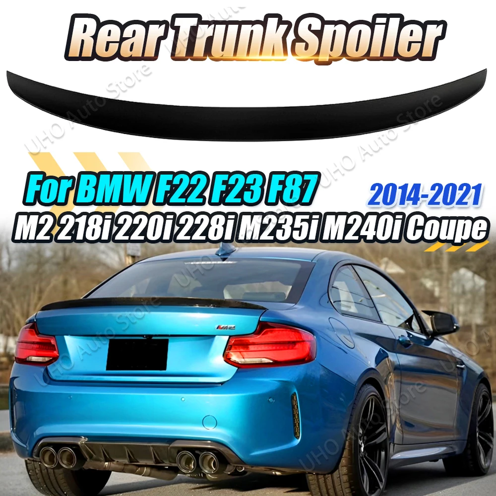 

MP Style Car Rear Roof Trunk Spoiler For BMW F22 F23 F87 M2 218i 220i 228i M235i M240i 2014-2021 Tail Wing Body Kits Trim