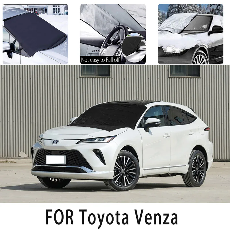 

Car snowcover frontcover for Toyota Venza snowblocking heat insulation sunshade Antifreeze wind Frost prevention car accessories