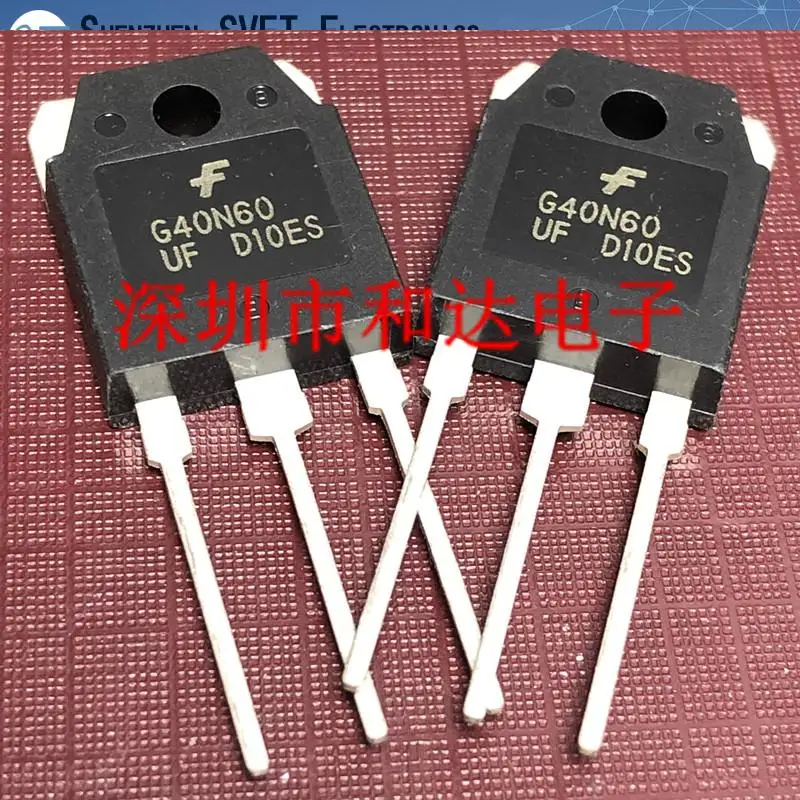 10PCS/Lot G40N60UF SGH40N60UF  TO-3P 600V 40A   Import Original And New 100%Test In Stock