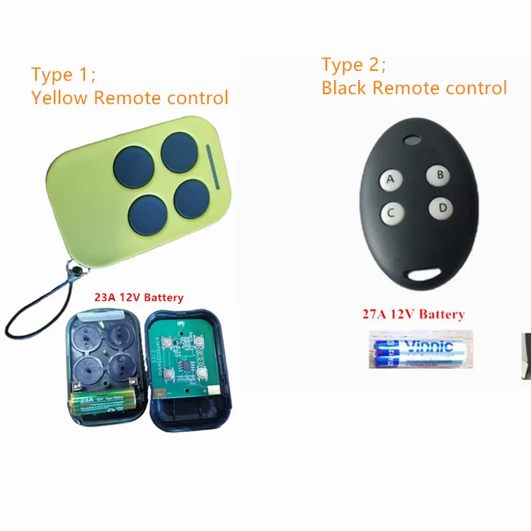 Universal version of Sliding gate motor opener motherboard Replaced circuit board can match 433.92Mhz rolling code remote