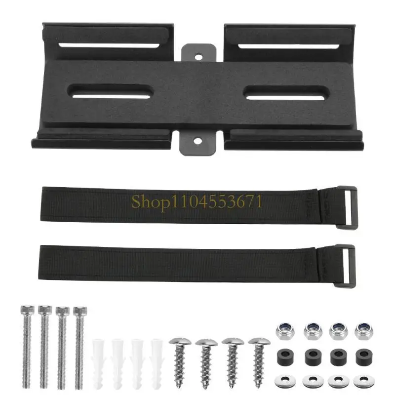 Best Seller Easy Installation Metal Speaker Mount Holder Stand Adjustable Tied for Bikes with Extended Strap Slots for Various