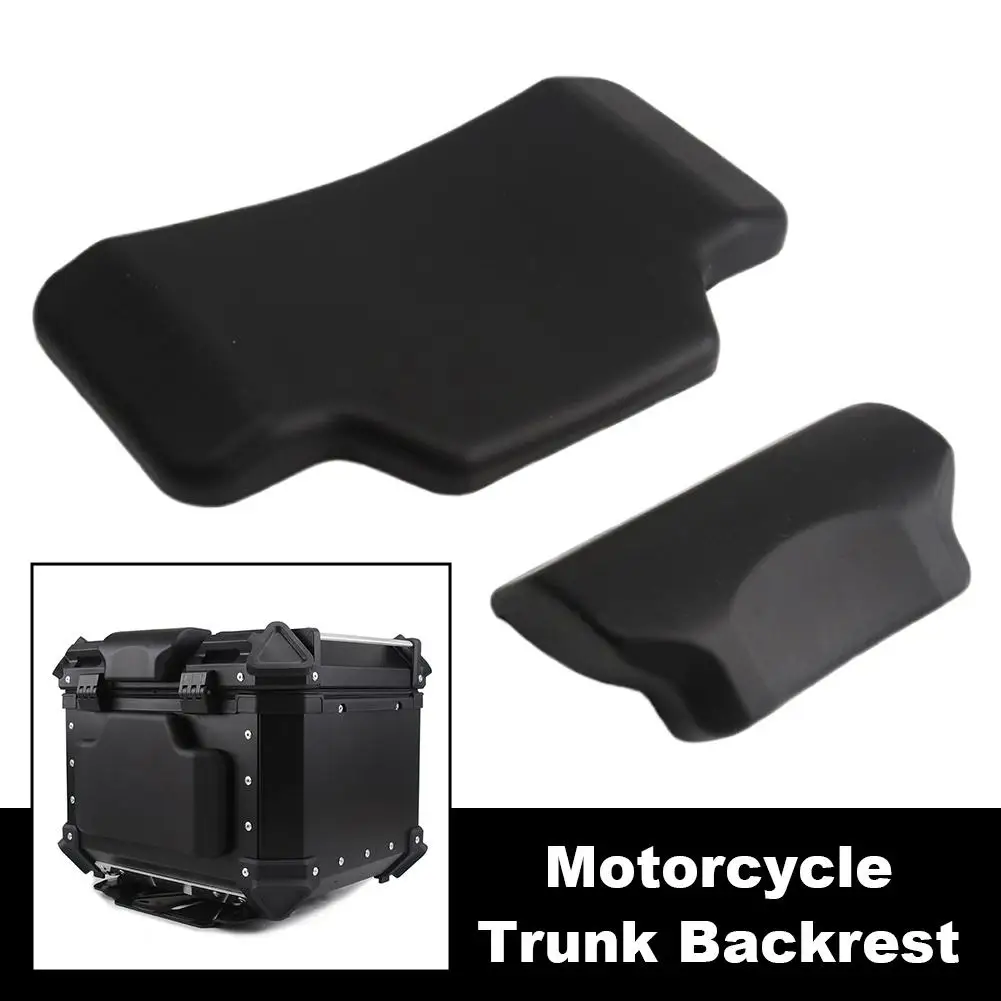 Motorcycle Trunk Backrest High Rebound PU Foam Trunk Thickened Pad Comfortable Backrest Shock Cushion Absorber Q2N9