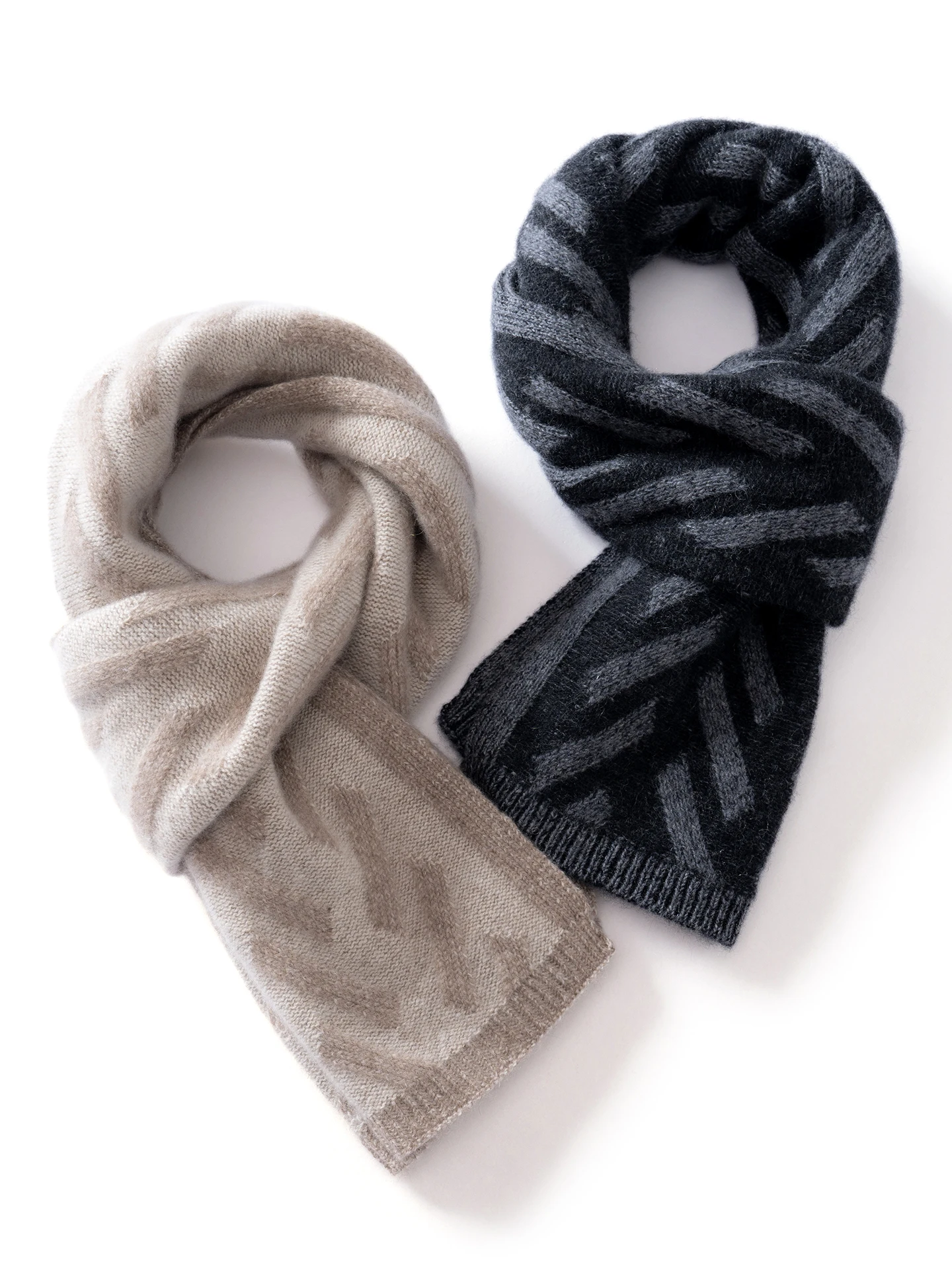 

100% cashmere scarf size 85 * 33for women's autumn and winter outdoor wear, warm knit cashmere scarf shawl