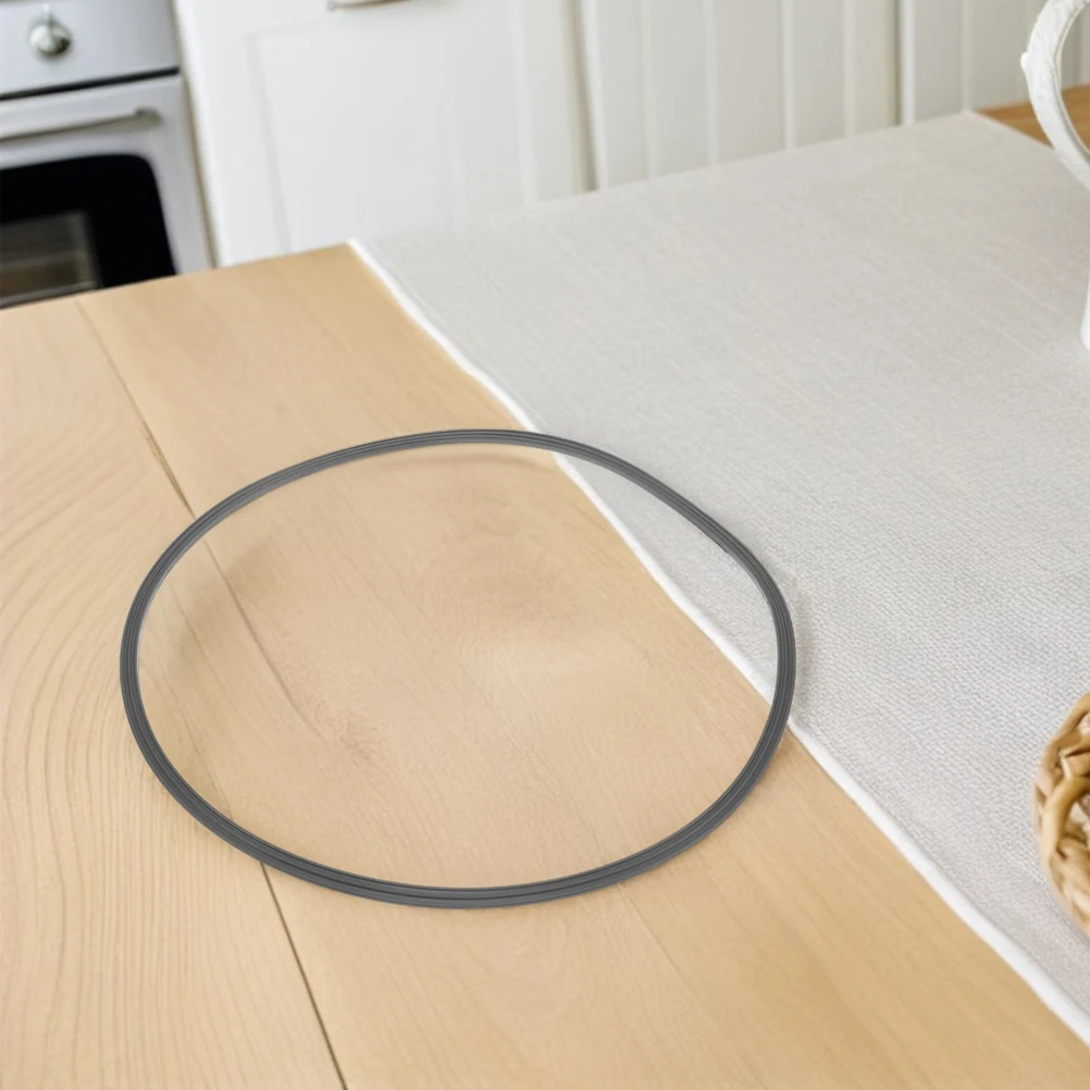 

6pcs Rubber Rings Bar Stool Base High Elastic Floor Protector Gasket Noise Reduction Vibration Dampening Bushing 38.5Cm Round
