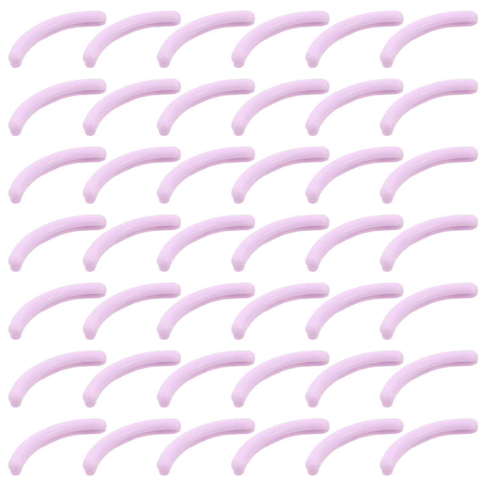 200Pcs Eyelash Curler Pads Soft Rubber Replacement Gentle Non-Slip Lash Curler Refills Universal Flexible Cushions for Daily