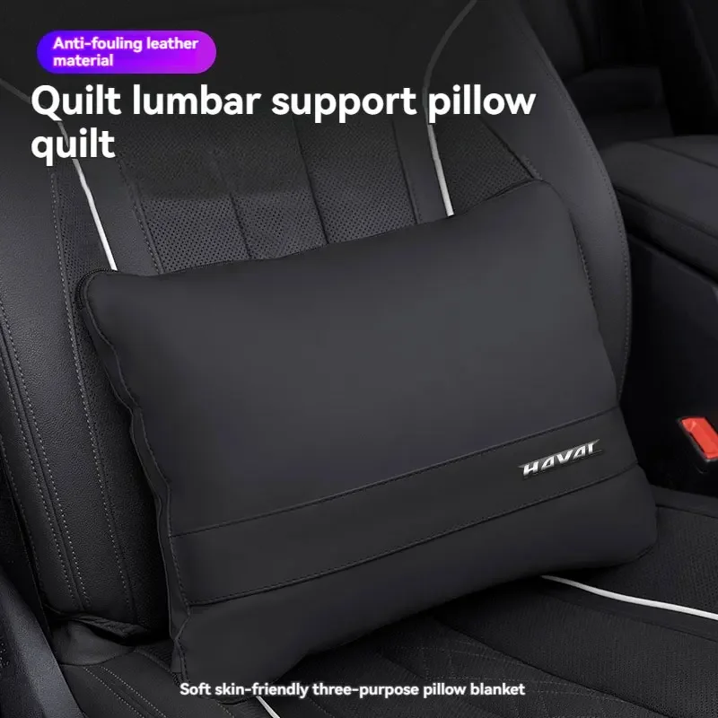Multifnctional Car Blanket Quilt Pillow Waist Cushion Pad Interior Decoration Accessories Air Condition Quilt for Haval Car