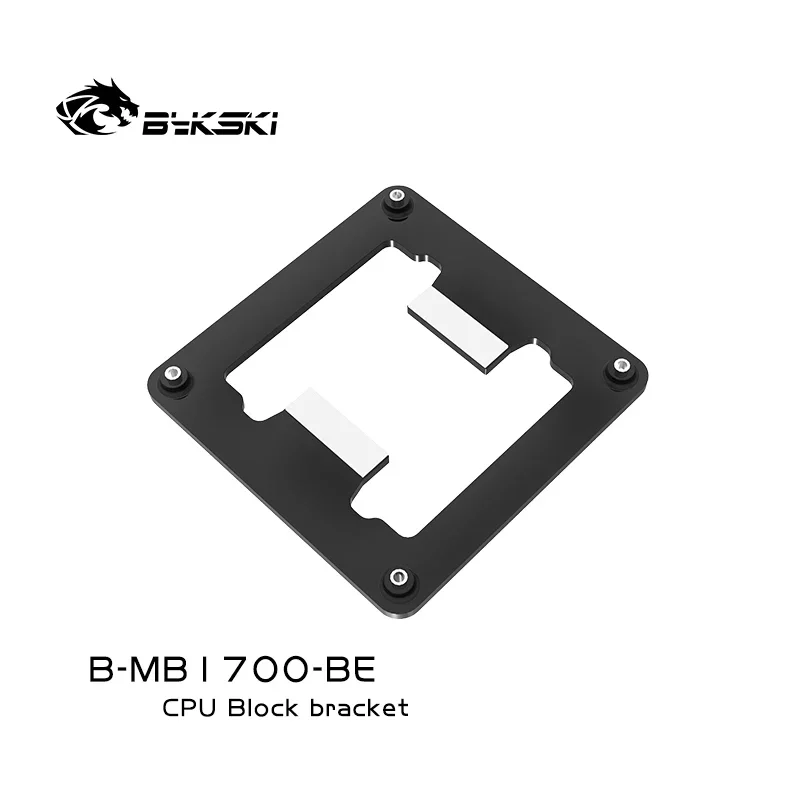 Soporte de placa trasera de placa base de refrigeración por agua Bykski solo para enchufe INETL LGA 1700 instalación de bloque de agua de CPU Bykski