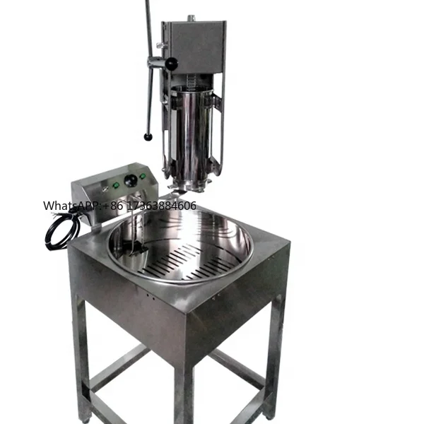 

2026 Hot sellingChurros Machine with Fryer Spanish Churro Machine with Fryer Churros Maker with Fryer 5L Hot Sale