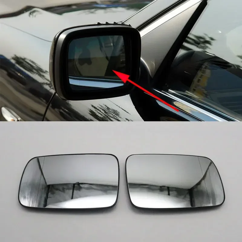 For BMW 7-Series E65 E66 E67 2002 2003 2004 2005 2006 - 2008 Car Rearview Wing Side Door Mirror Glass Lens with Heated Heating