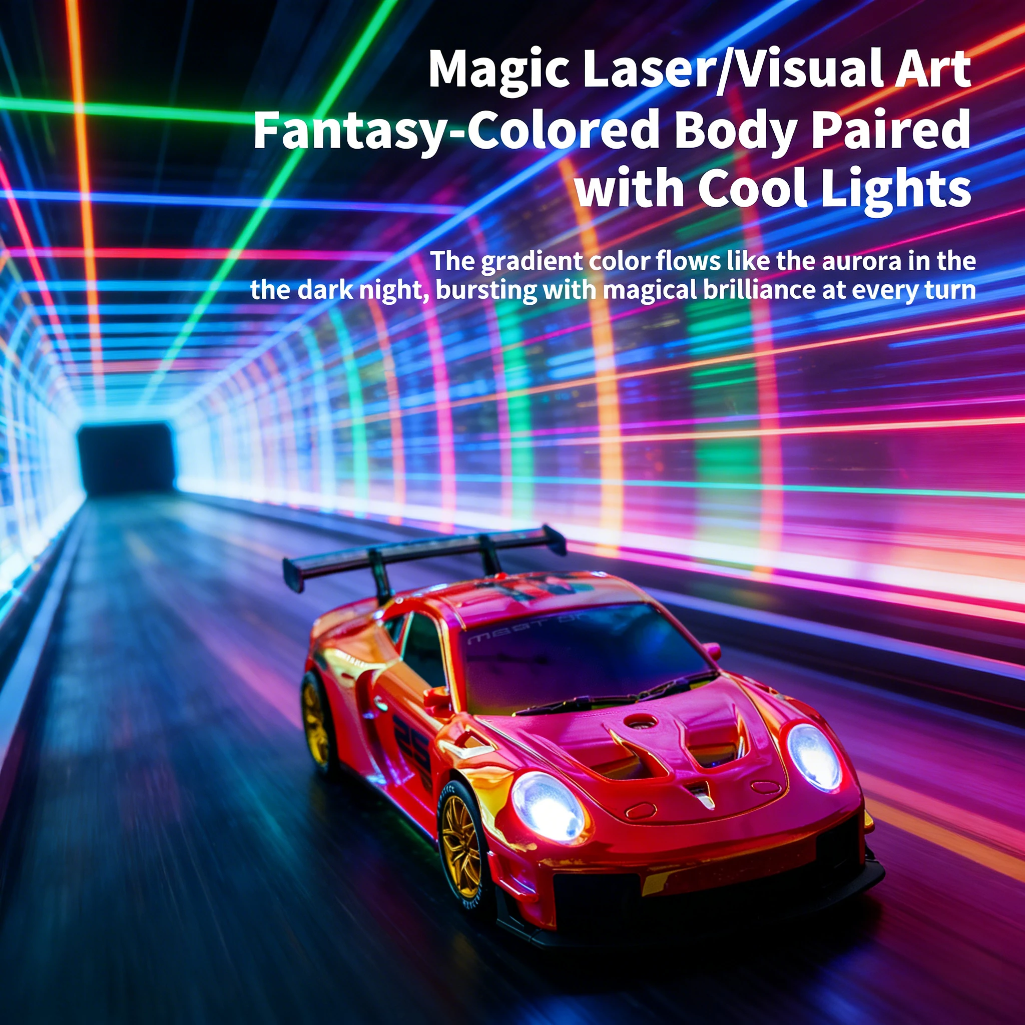 

JJRC Q228 Laser Drift Racing Car Remote Control Car Crash-resistant Fall-resistant Multiplayer Interactive Children's Toys Gifts