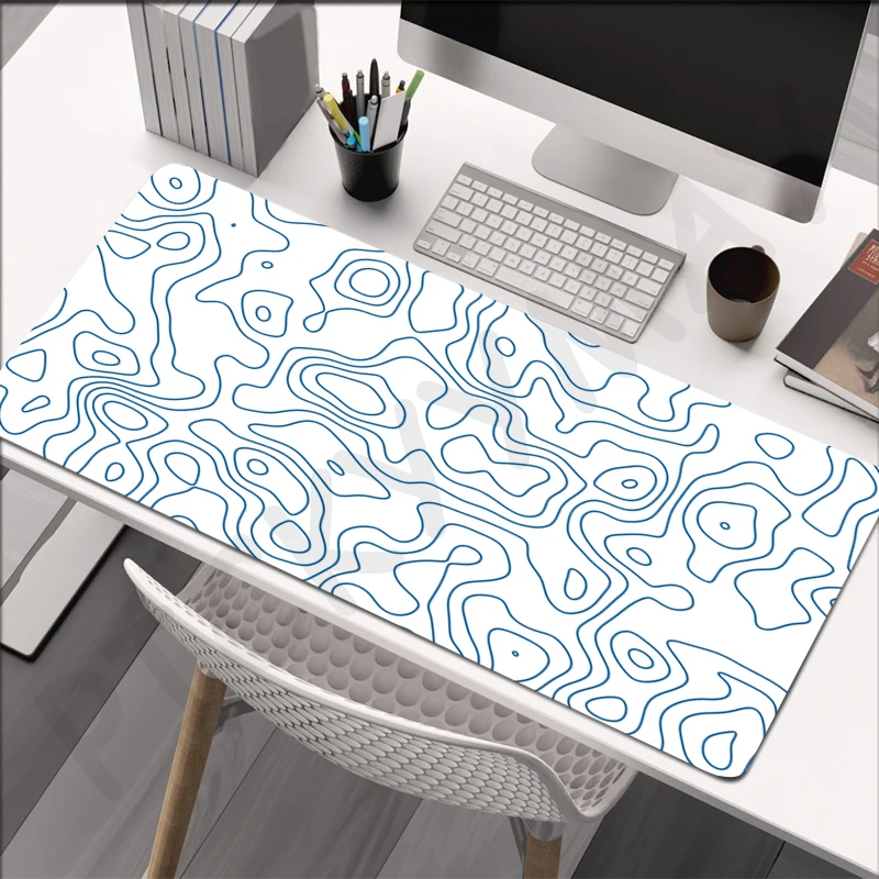 

Line And Geometry Gaming Mousepads Desk Rug Gamer Mousepad 40x90cm Large Mouse Mat Desk Pads Keyboard Mats Design Mouse Pad